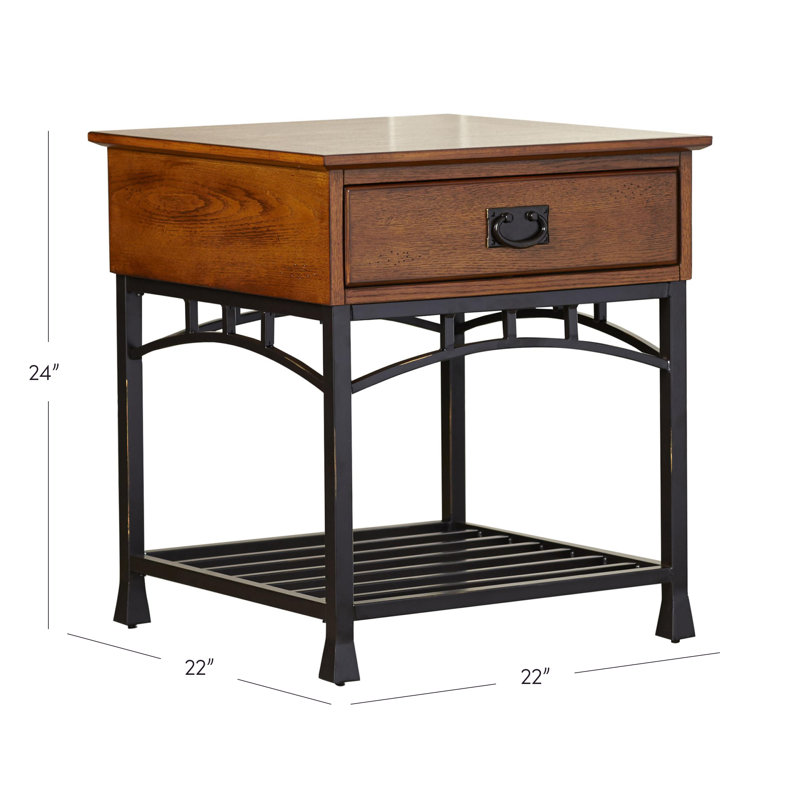 Table de bout avec rangement Havant