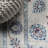 Hatha Modern Persian Vintage Moroccan Traditional Ivory/Blue/Red Rug-362989769
