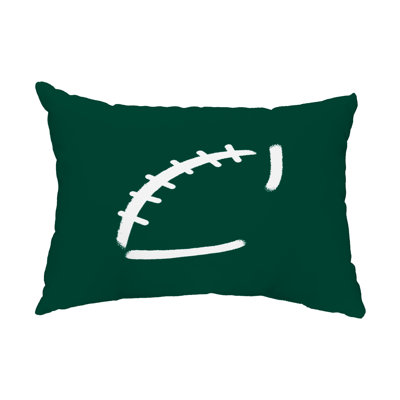 Housse et insert de coussin rectangulaire d'extérieur Football