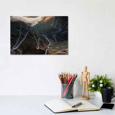 Norway Trollstigen 1 Piece Wrapped Canvas Wall Art