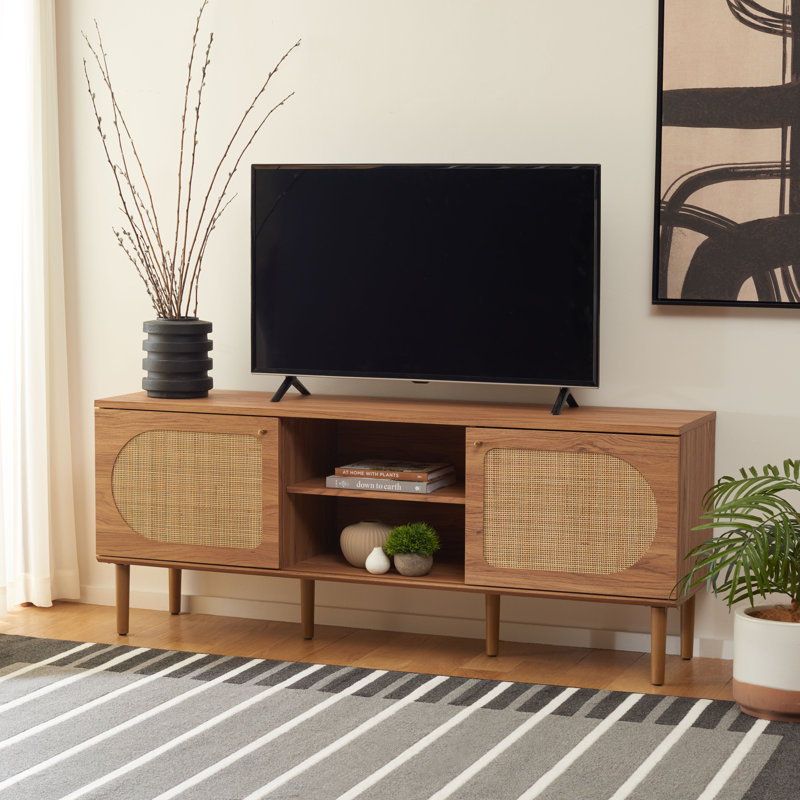 Meuble télé 59,02 po Maser, Chêne / naturel