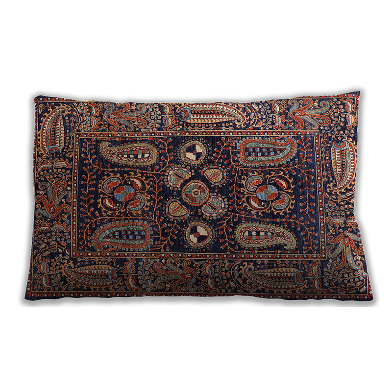 Paisley Outdoor Throw Pillow