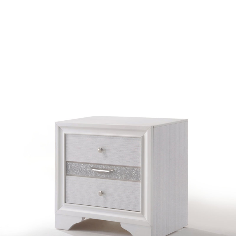 Naima Nightstand, White