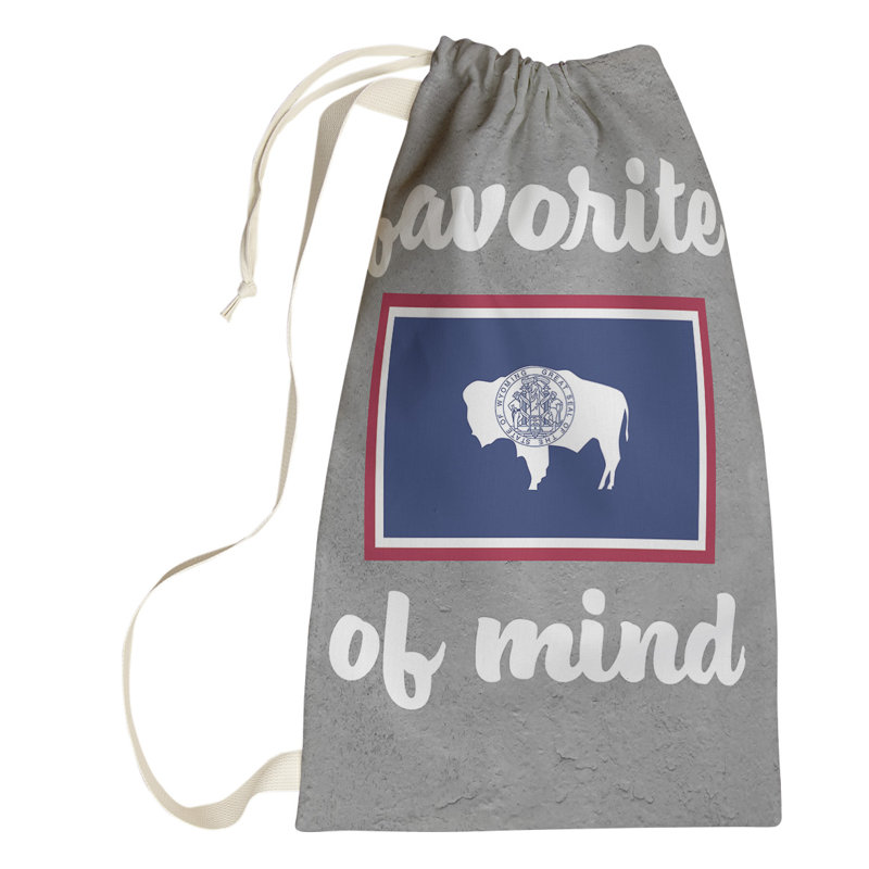 Sac à linge State of Mind, Petit (H 64 po x l 20 po x 1,5 po), Wyoming