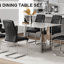 Table de salle à manger rectangulaire L 71,09 po x l 39,39 po Jaanu