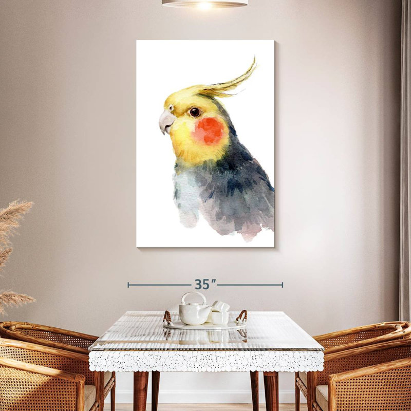 Brampt Cute Parakeet, 48" H x 32" W