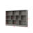 3-Layer Wooden Lattice Bookcase