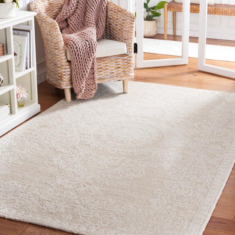 Tapis traditionnel oriental en laine, Rectangle 8 pi x 10 pi