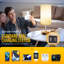 Ensemble de 2 lampes de table de chevet modernes avec ports de charge USB-518777451