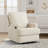 Norvis 29.5" Wide Modern Refined Linen Upholstered Standard Swivel Manual Recliner-547020365