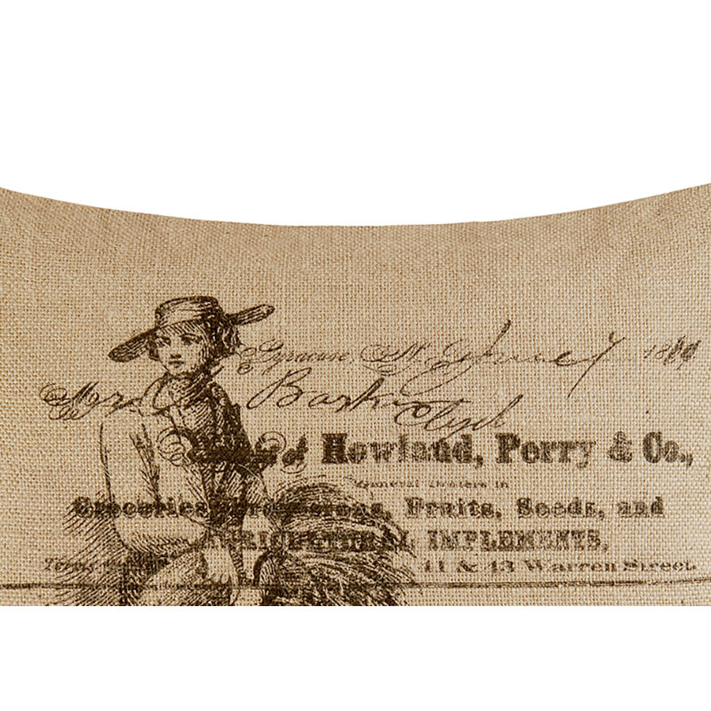 Squash Invoice Printed Pillow