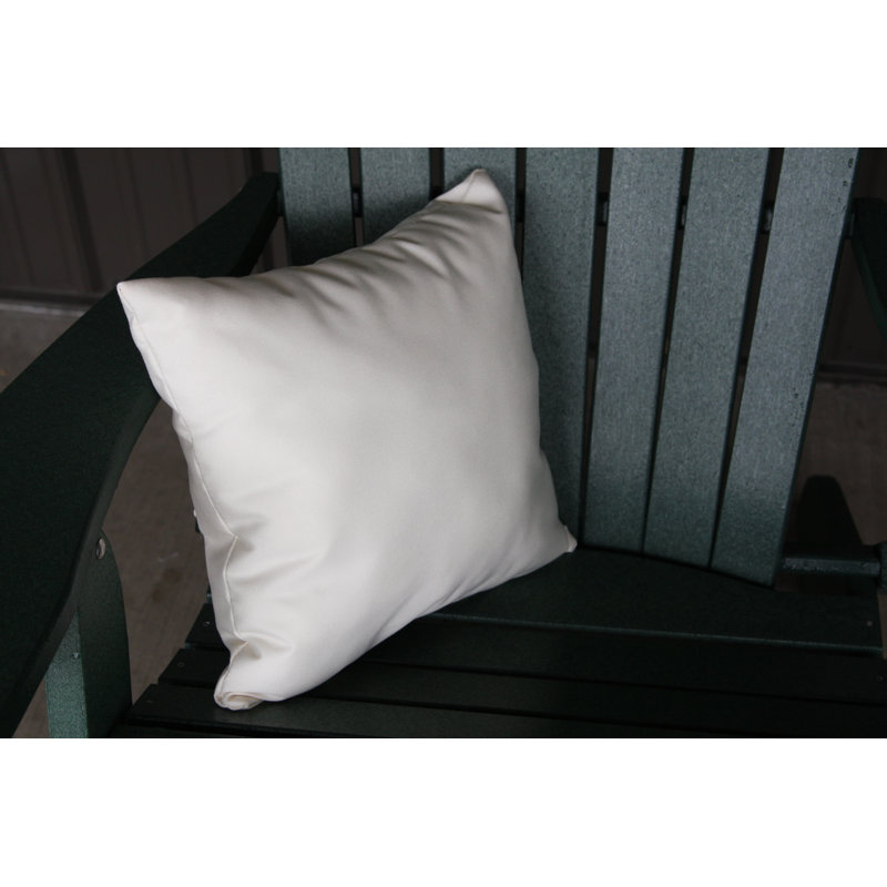 Housse de coussin d'extérieur carré Sundown, H 20 po x l 20 po, Naturel