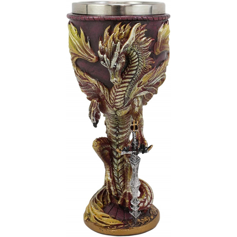 Mangume 8oz. Stainless Steel Goblet