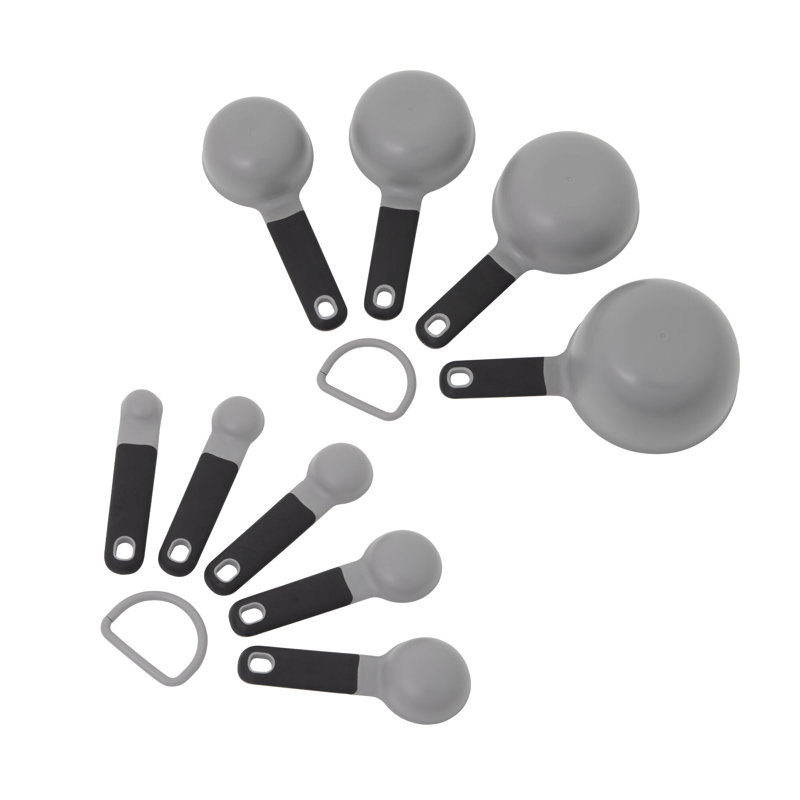 KitchenAid® Universal 9-Piece Measuring Cup and Spoon Set, Gray