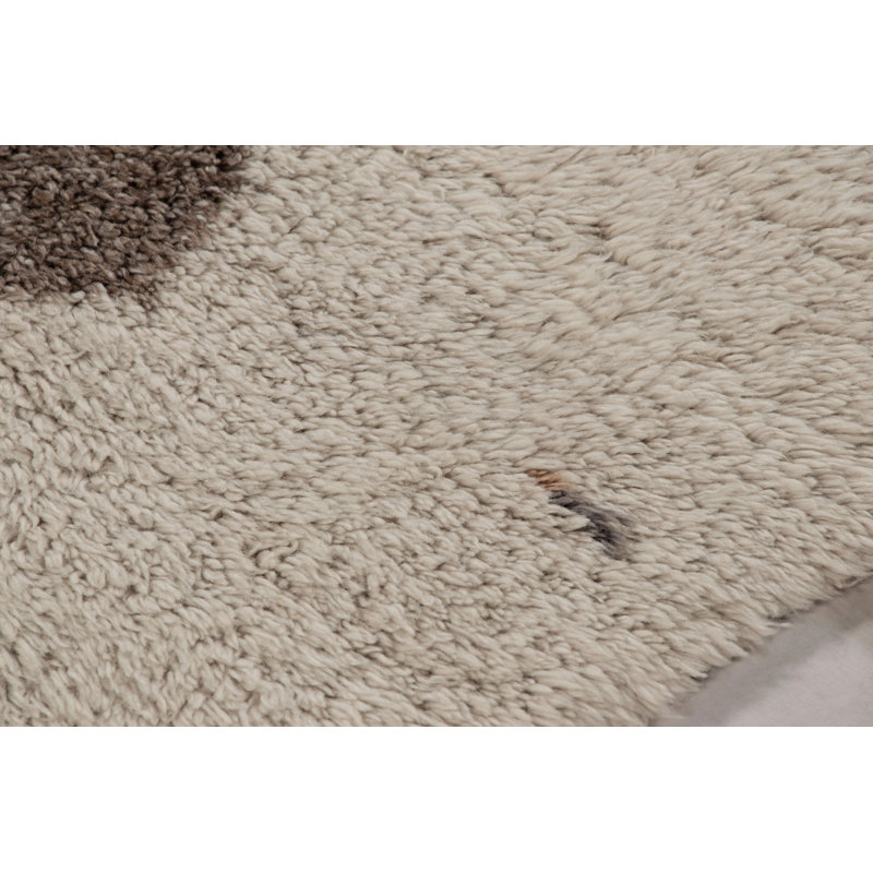 Vintage One-of-a-Kind 3'3X3'10 Hand Knotted Area Rug