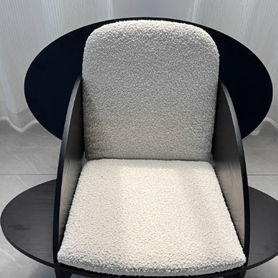 Chaise berçante en sherpa Modern Fashion