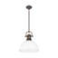 Luminaire suspendu 1 lumière avec tige Bryceton-107150039-107150037