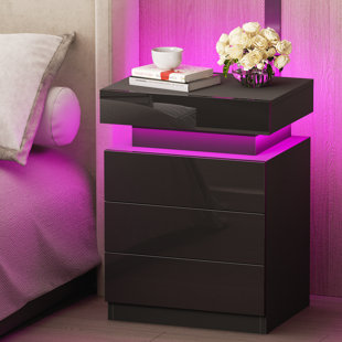 Nightstand With Lock
