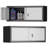 Metal Garage Storage Cabinet, Locking Cabinet Wall Mounted, 12.8" H Floating Cabinet For Warehouse, Upper Tool Cabinet With Shelf For Home Office, Basement, Kitchen, Rv Organization-1934614797