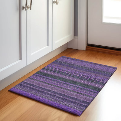 Premium Machine Washable Cerrito AMF527 Purple
