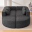 Canapé modulaire en tissu Boucle-1133625381