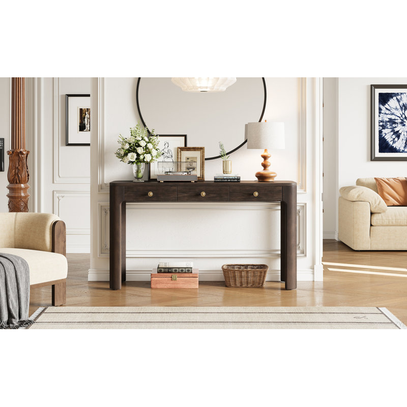 Console Trexm Rustic, Brun