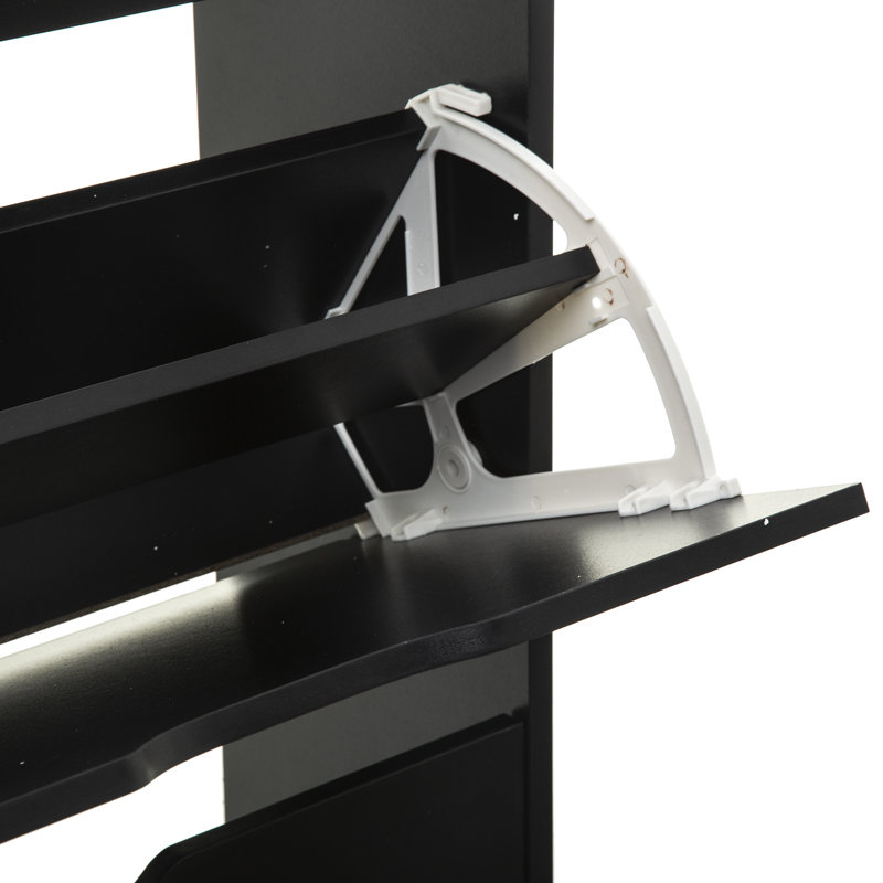 Shoe Storage Cabinet, Black