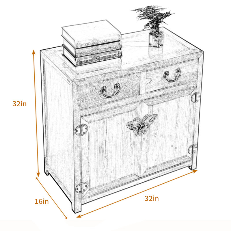 8 Pair Shoe Storage Cabinet