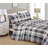 Microfiber Plaid Sheet Set-1760307001