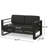 Loveseat Aluminium Sofa