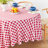 Joice Gingham Round Tablecloth-770842868-770842875