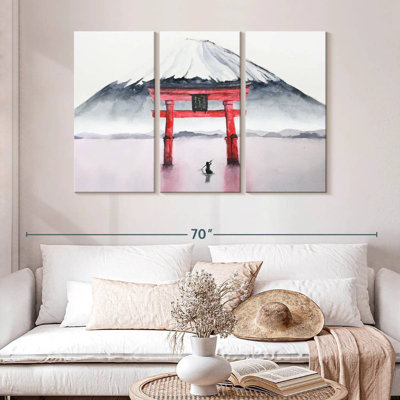 Porte Lilie Mont Fuji Torii