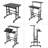 Linco Adjustable Height Steel Standing Desk-498382980