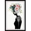 Impression encadrée « floral turban »-50108360