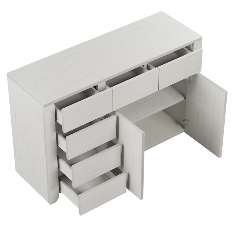 Commode combinée 6 tiroirs l 46,8 po