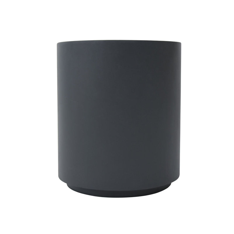 Table d'appoint en béton, Noir