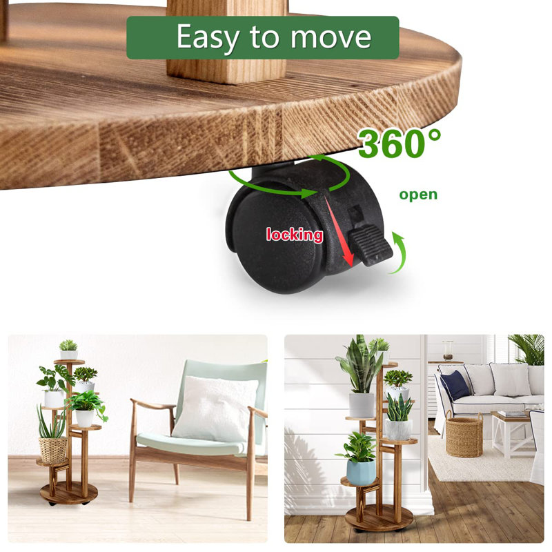 Support pour plante à 5 niveaux