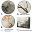 Minimalisme «Calm River Forest II - River Decor», ensemble de décorations murales-107745091-107745096