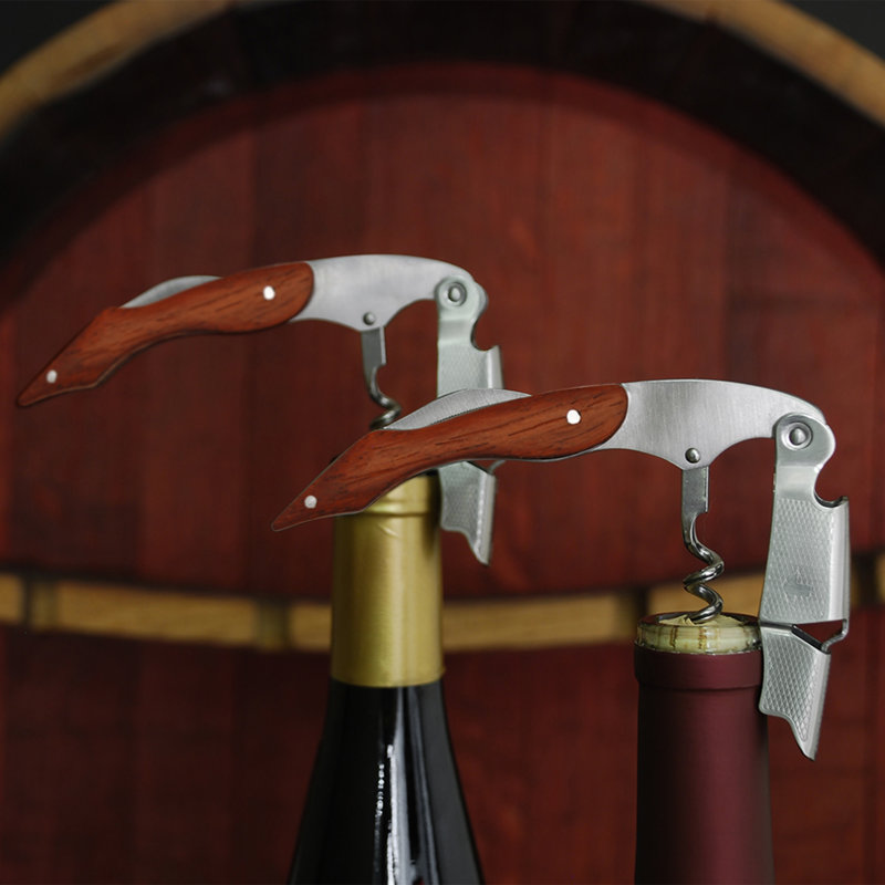 Sommelier Professional Corkscrew, 5" H x 1.5" W x 0.75" D, Black