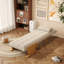 Canapé-lit rembourré convertible, chaise-lit réglable 3-en-1-1684675552