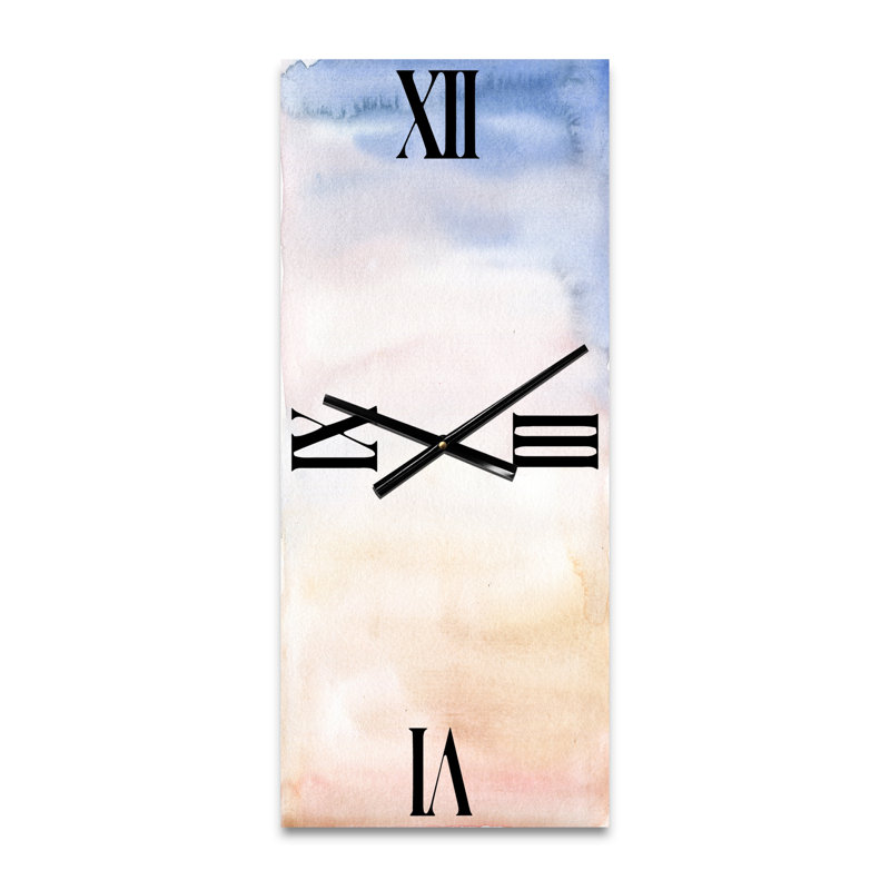 Horloge murale pastel, Grand