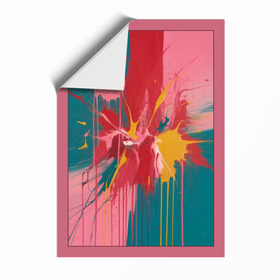 Chromatic Explosion Abstract - Print