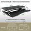 Adjustable Metal Base Standing Desk Converter