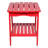 Endymion Rectangular Cedar Outdoor Side Table , 24'' in. W 19'' in. D-2064580094