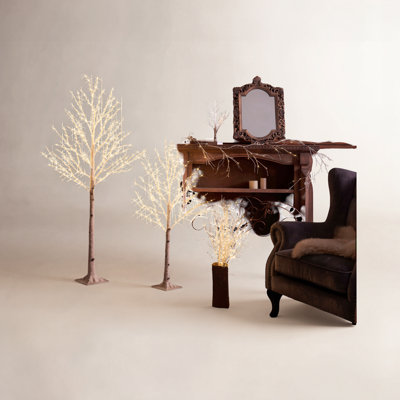 Lighted Birch Tree 200l 4ft