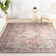 Jeccica Distressed Vintage Medallion Jute Blend Polyester Area Rug
