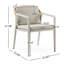 Ensembles de salle à manger extensibles pour le patio, salle à manger extérieure moderne en bois d'acacia