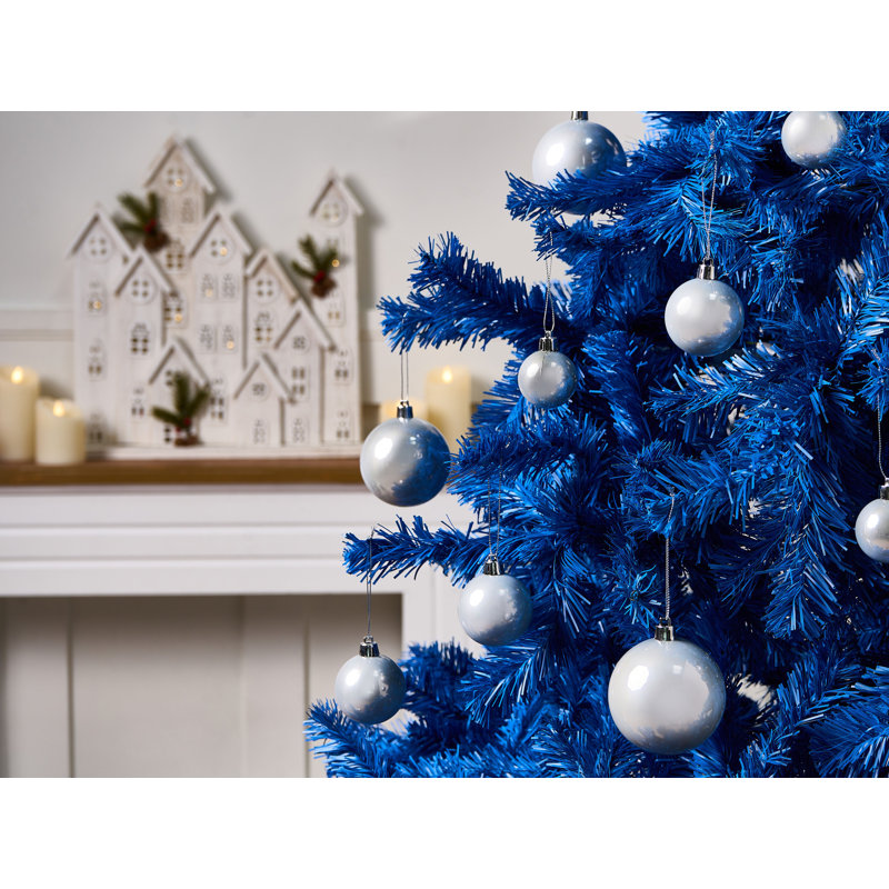 8cm Solid Colour Plastic / Acrylic Bauble