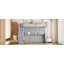 Lit escamotable double sur double avec lève-personne hydraulique et conception de bureau