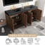 Meuble-lavabo double 72 po Modern